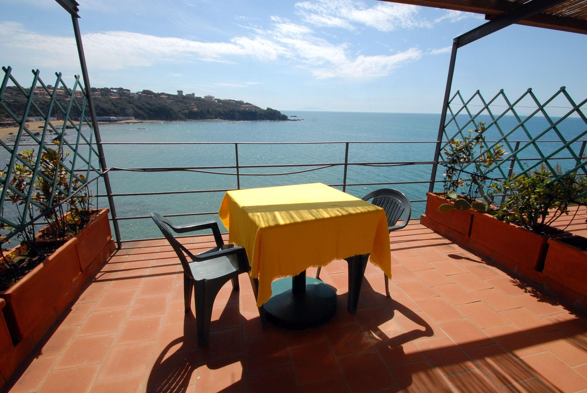 Hotel Baia Del Sorriso Castiglioncello Exterior foto