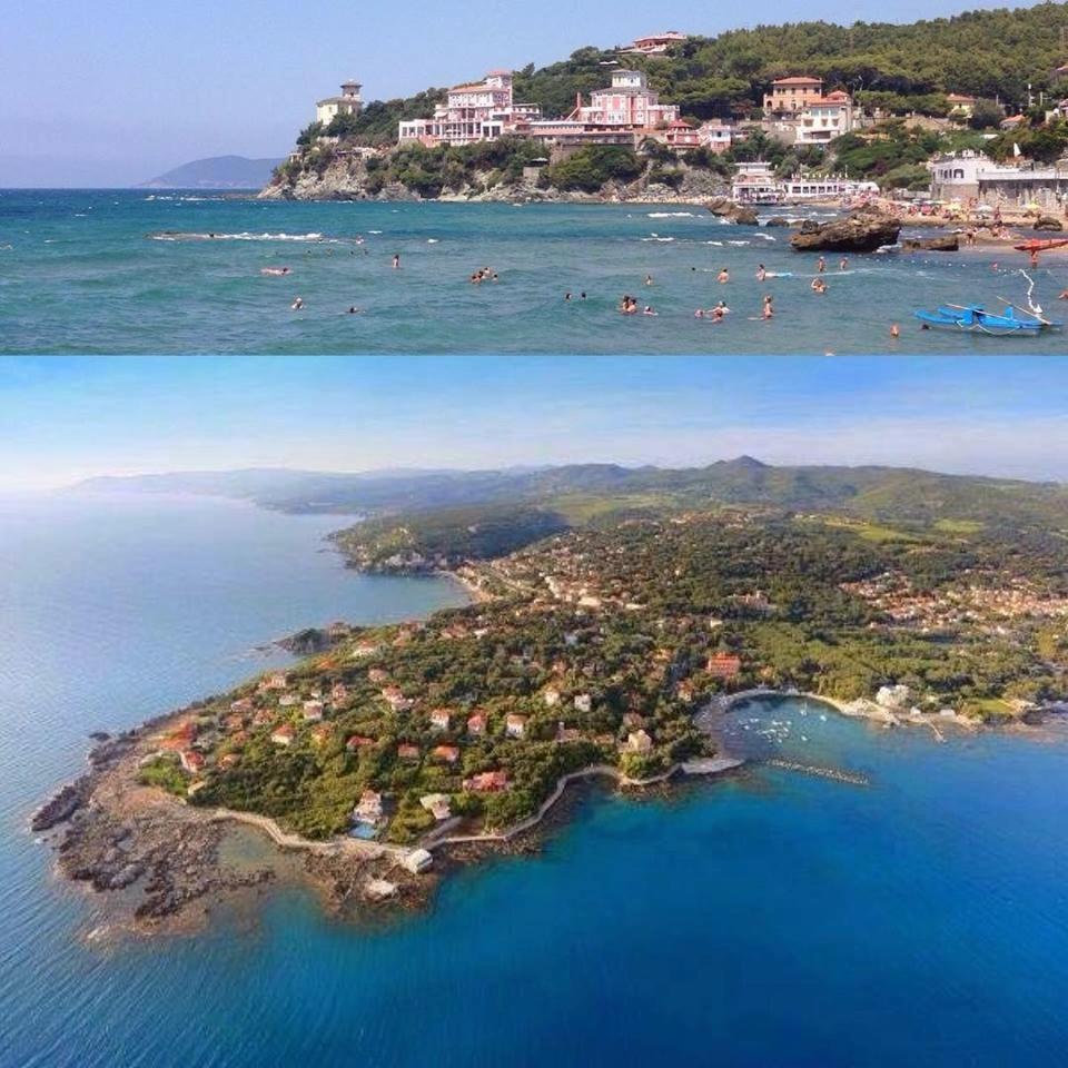 Hotel Baia Del Sorriso Castiglioncello Exterior foto